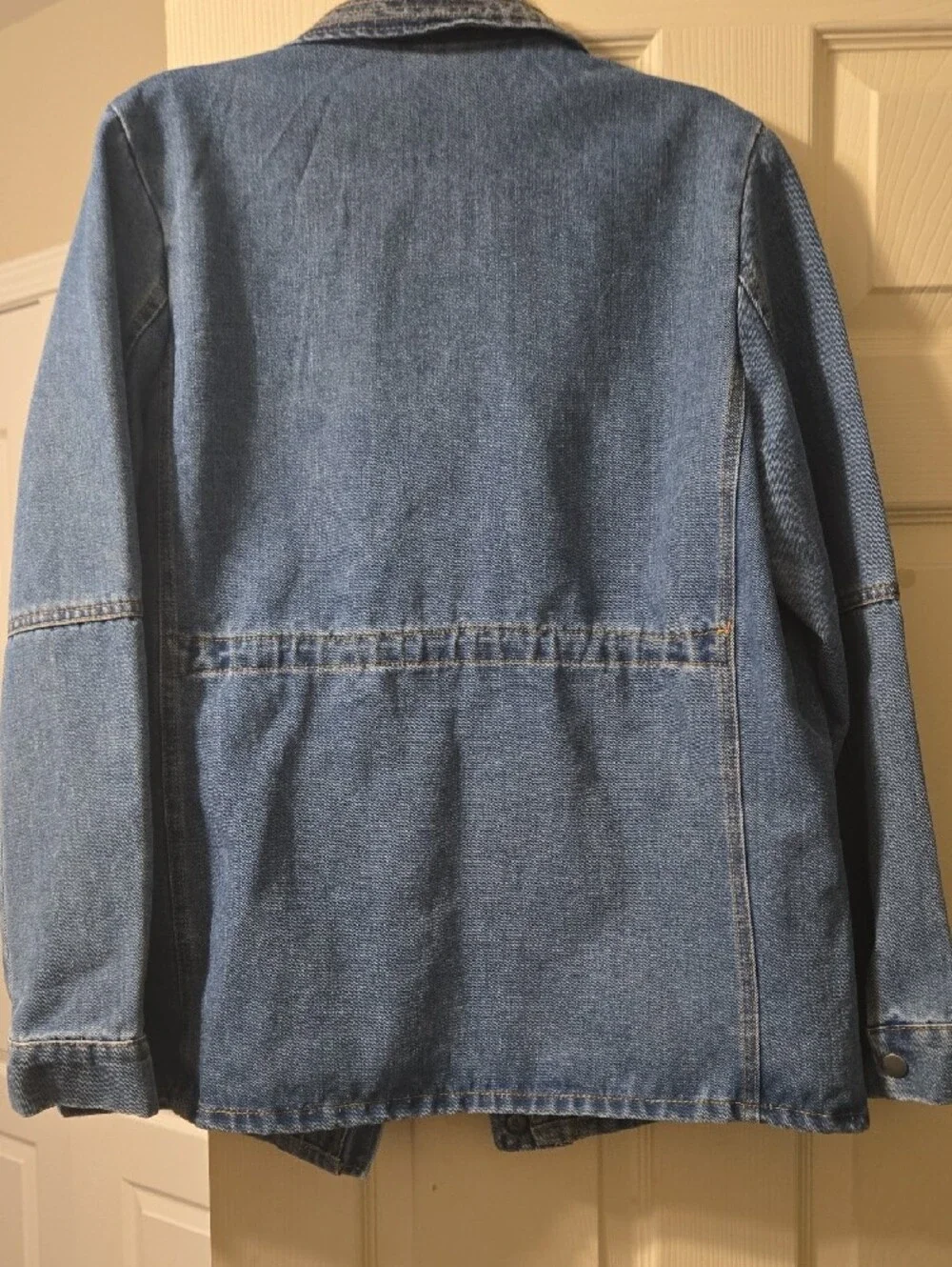 Stoosh Blue Denim Field Jacket with Patch Pockets